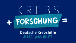 Krebs + Forschung = Deutsche Krebshilfe – Alles, was hilft.