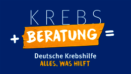 Krebs + Beratung = Deutsche Krebshilfe – Alles, was hilft.