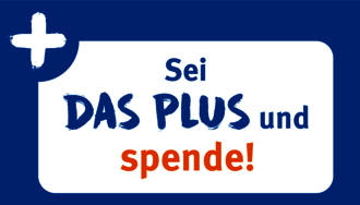 Sei DAS PLUS und spende!